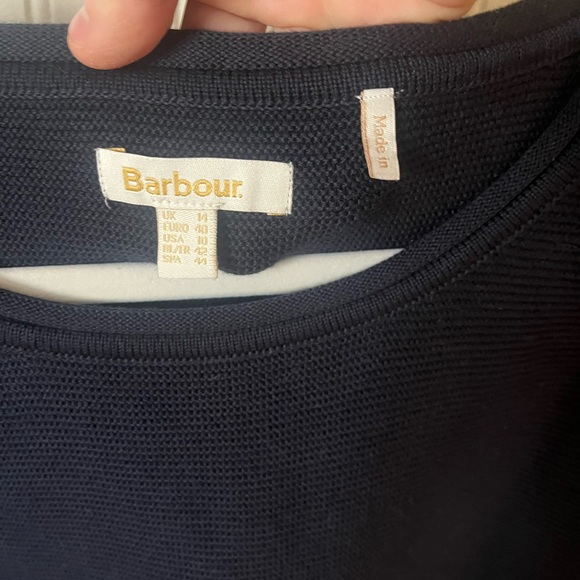 Barbour mariner knit sweater size 10 - Picture 2 of 8